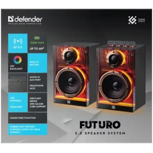 Акустика Defender Futuro, 20Вт Black (65087) UA