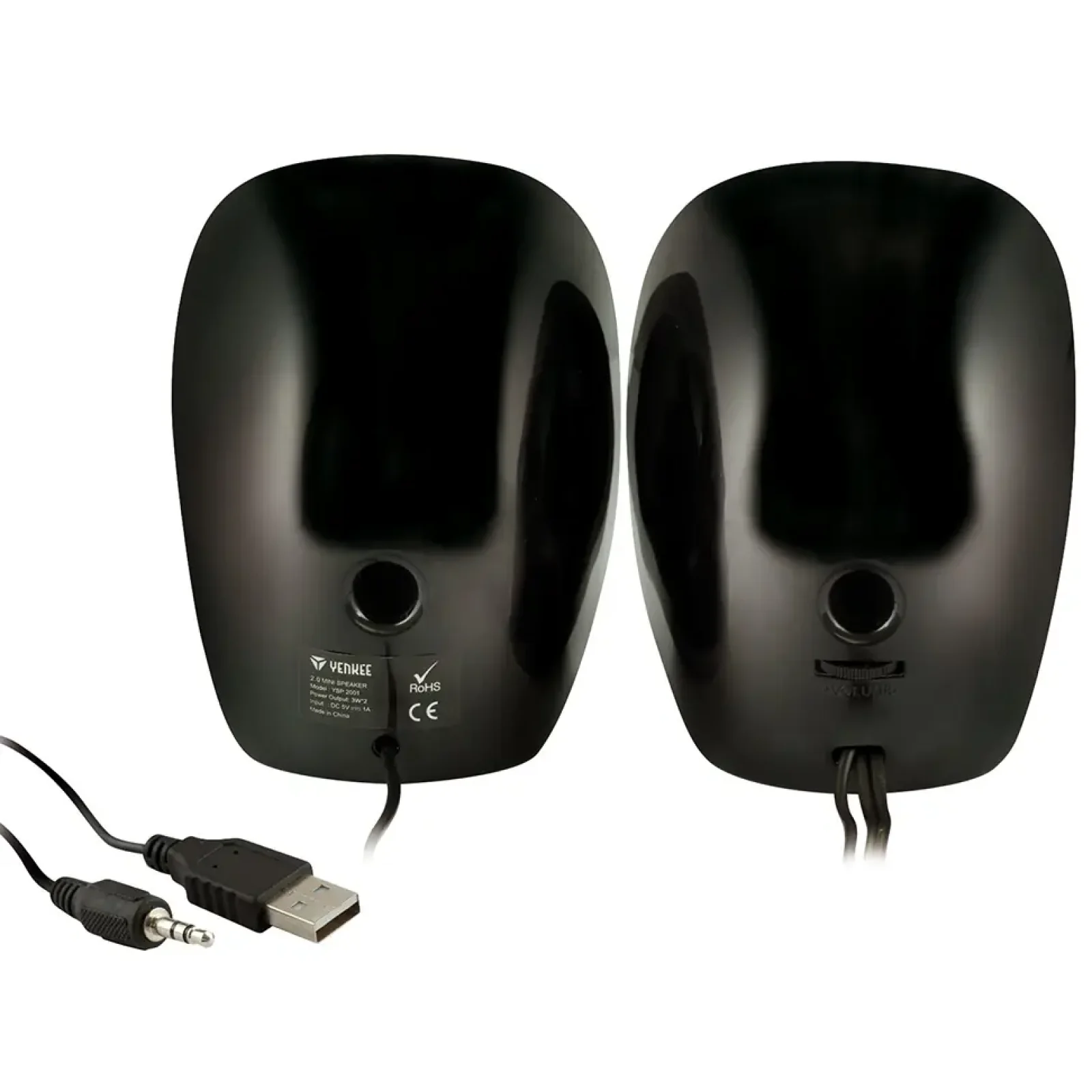 Акустика Yenkee YSP 2001BK Mini speakers 2.0 Black UA