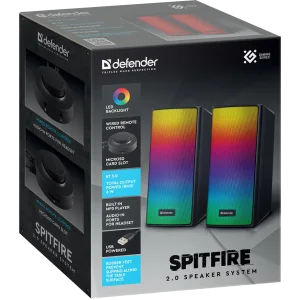 Акустика Defender Spitfire 6W Black (65047) UA