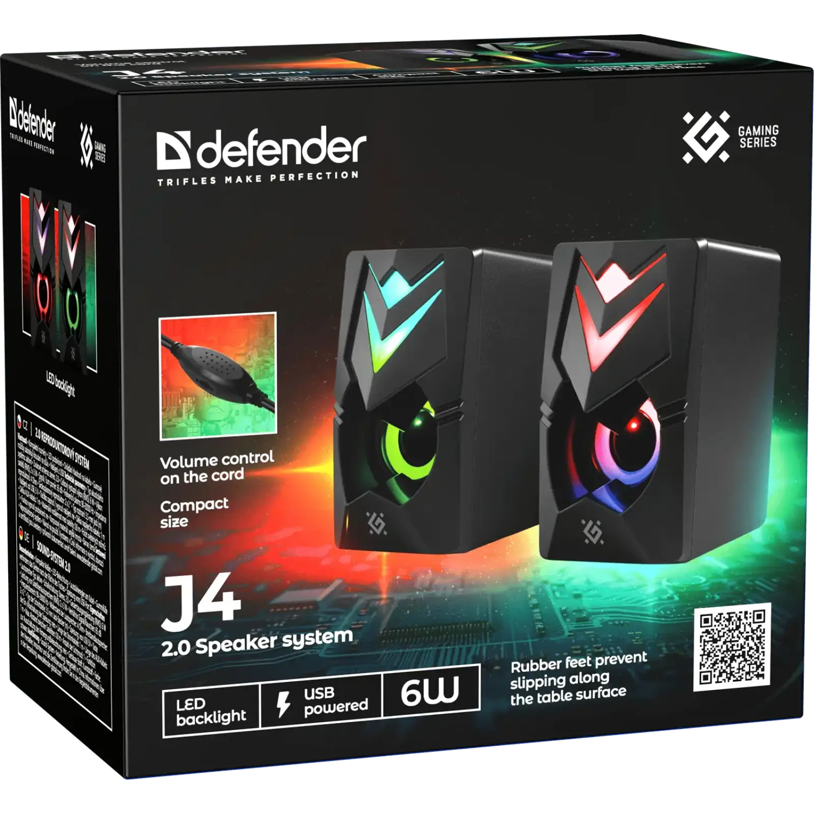 Акустична система Defender J4 Black (65964) UA