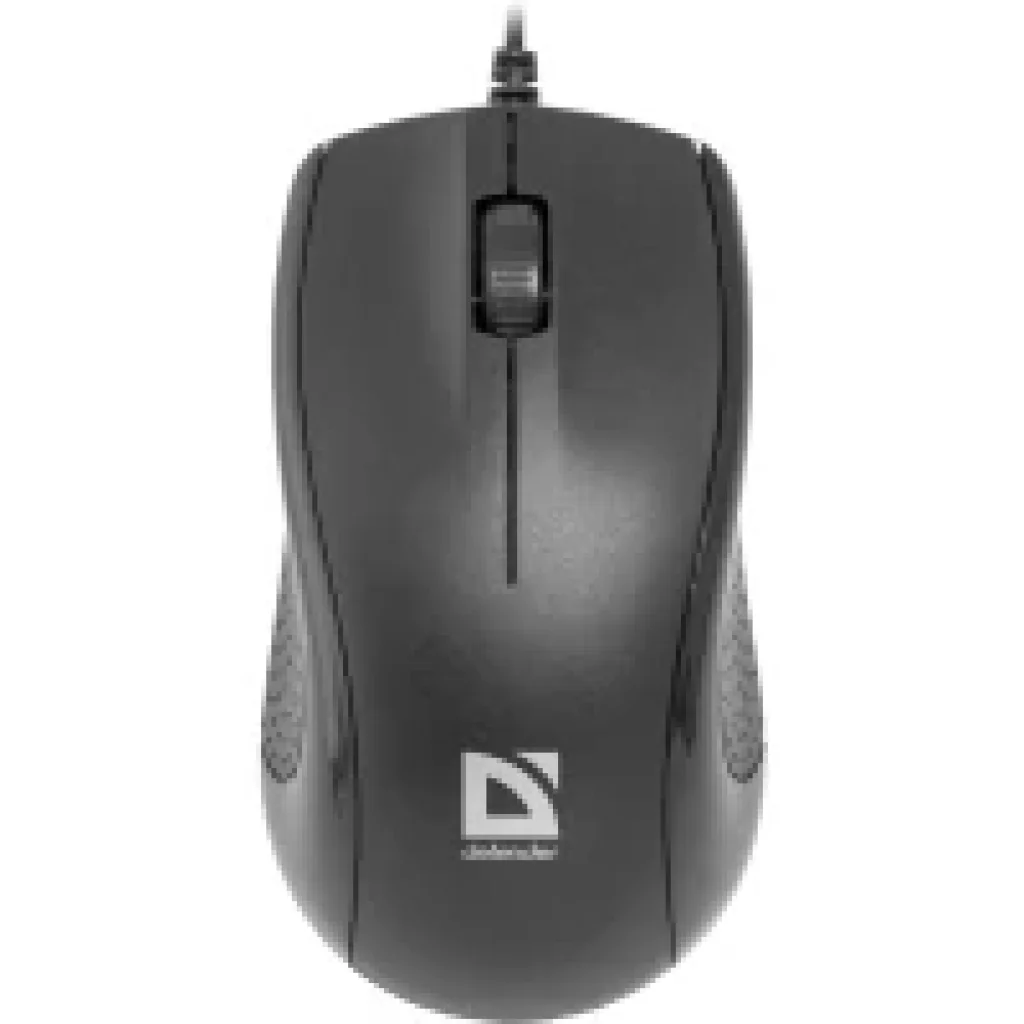 Мышь DEFENDER (52160)Optimum MB-160 USB (чёрная),1000 dpi, 3 кнопки UA