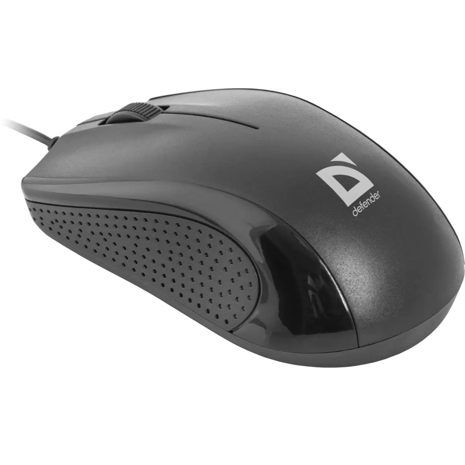 Мышь DEFENDER (52160)Optimum MB-160 USB (чёрная),1000 dpi, 3 кнопки UA