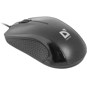 Мышь DEFENDER (52160)Optimum MB-160 USB (чёрная),1000 dpi, 3 кнопки UA