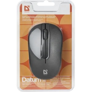 Мышь DEFENDER (52285)Datum MM-285 Wireless 1600 dpi Черная UA