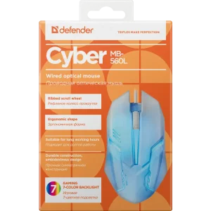 Миша DEFENDER (52561)Cyber MB-560L UA