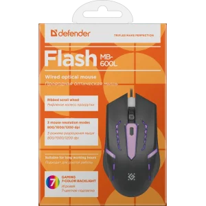 Мышь DEFENDER (52600)Flash MB-600L UA