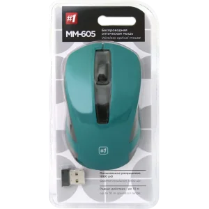 Мышь DEFENDER (52607)#1 MM-605 Wireless зеленая UA