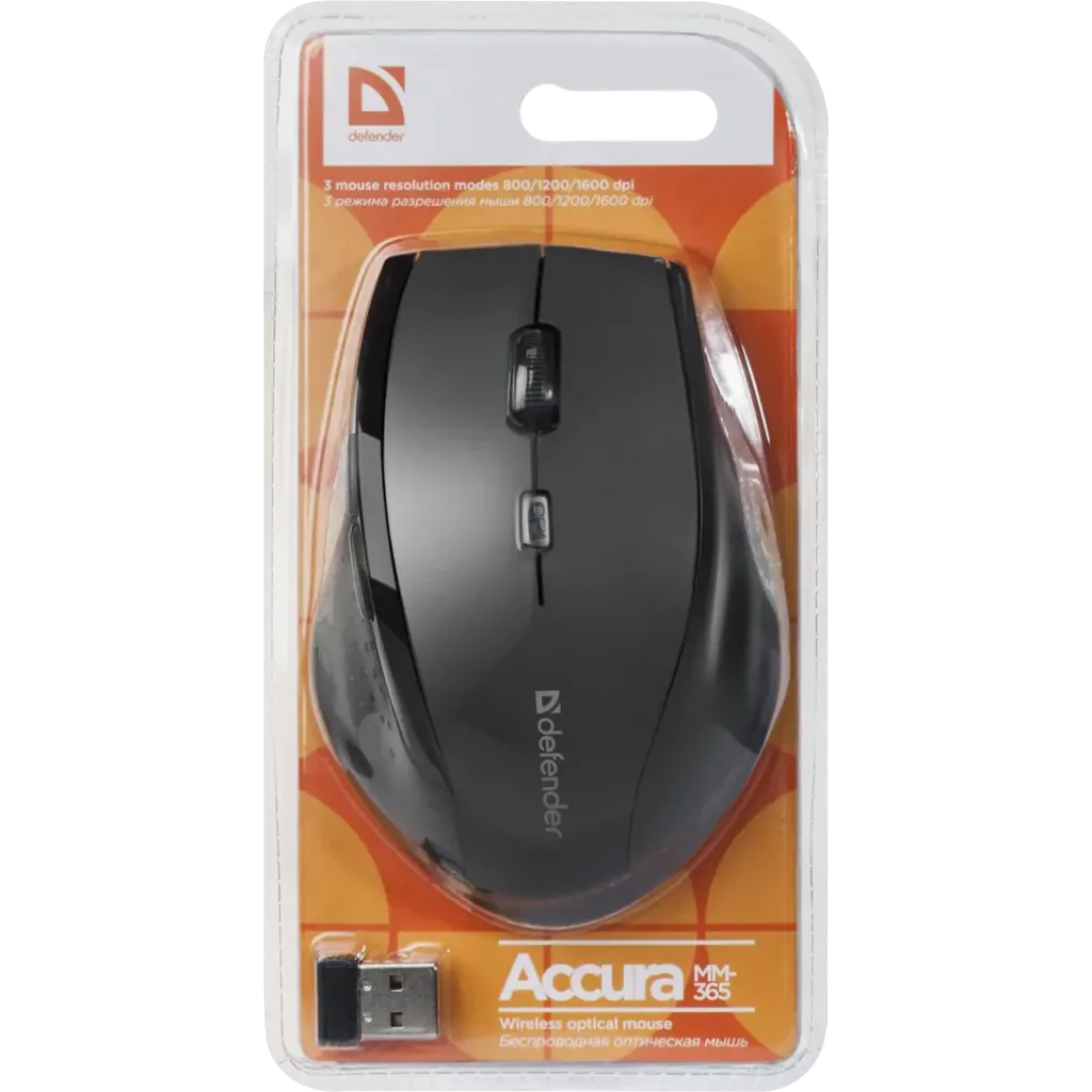 Миша DEFENDER Accura MM-365 Wireless UA