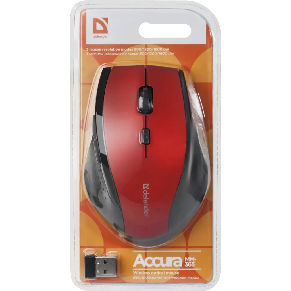 Мышь DEFENDER Accura MM-365 Wireless UA