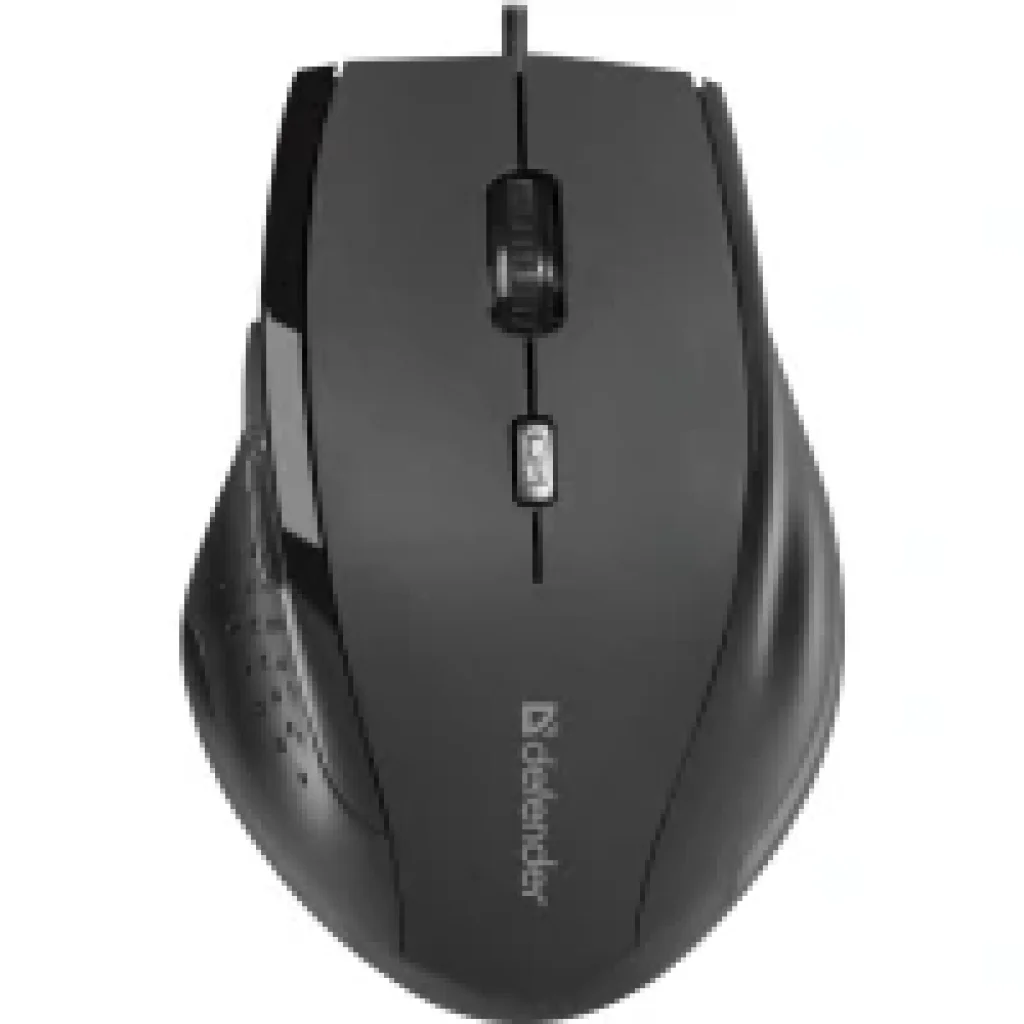 Мышь DEFENDER Accura MM-362 черный,6 кнопок, 800-1600 dpi UA
