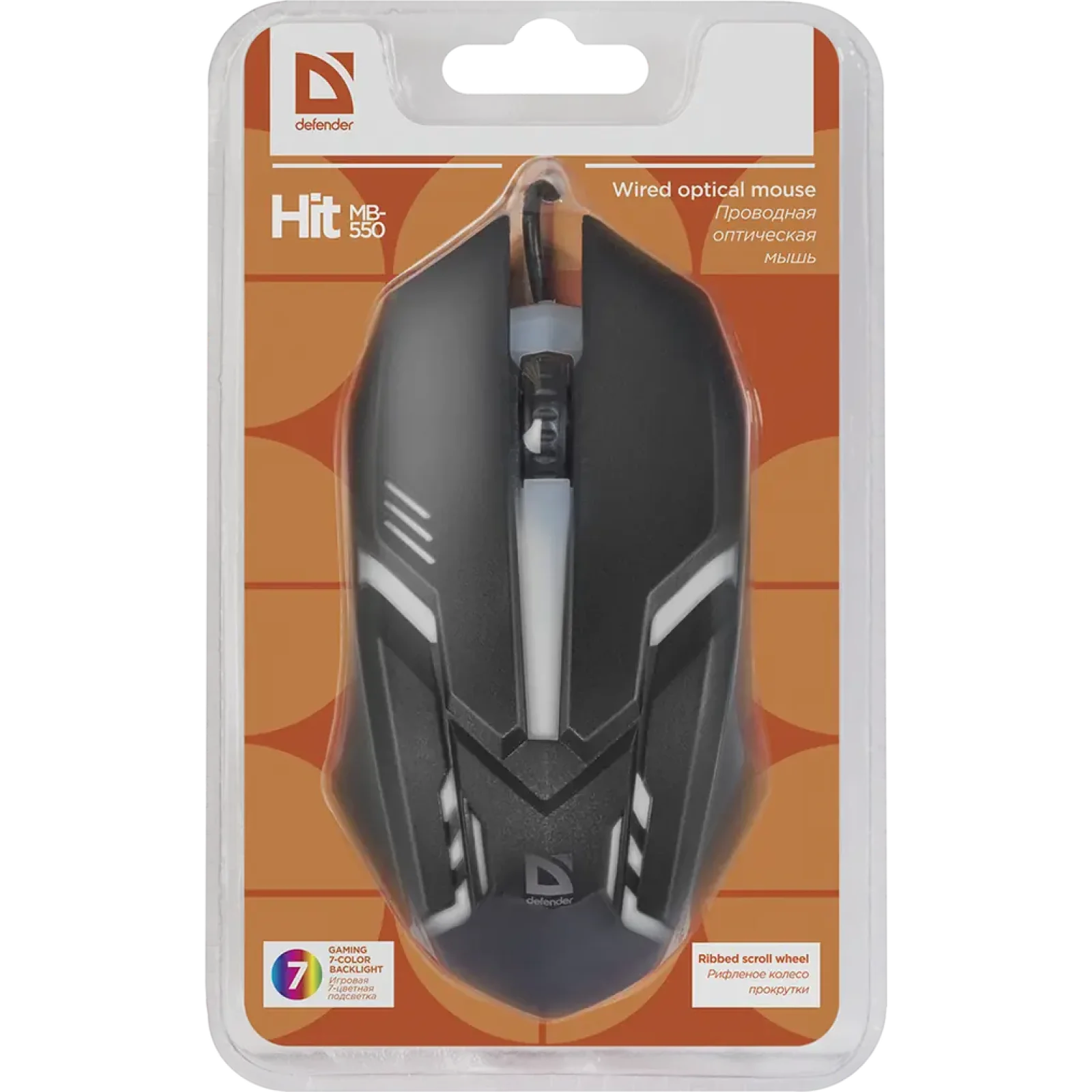 Миша Defender Hit MB-550 USB Black (52550) UA