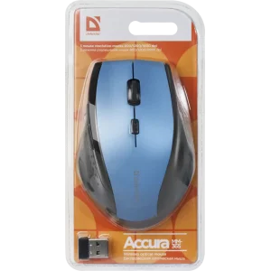 Мышь DEFENDER Accura MM-365 Wireless синий UA