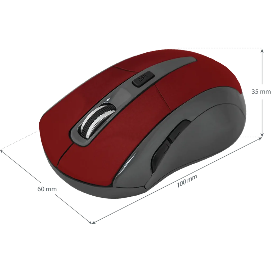 Мышь DEFENDER (52966)Accura MM-965 Wireless Красный UA