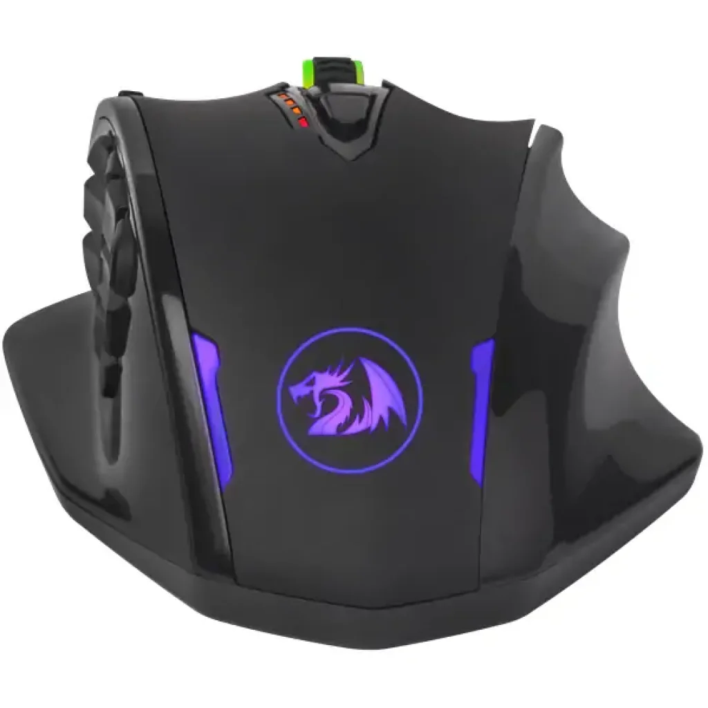 Мышь REDRAGON (78322) Impact RGB 19 кнопок 12400 dpi UA
