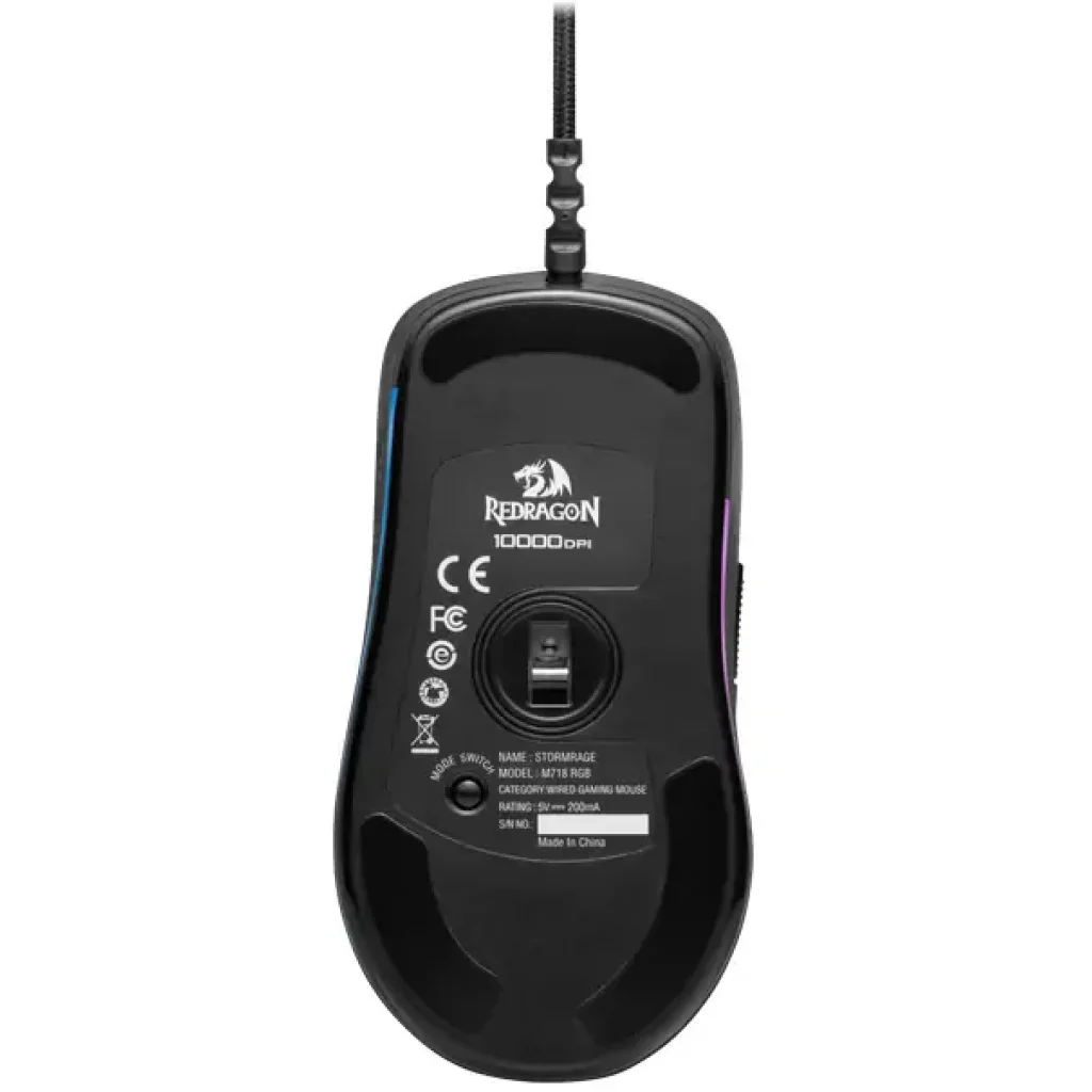 Мышь REDRAGON (78259) Stormrage RGB 7 кнопок 10000 dpi UA