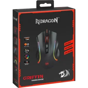 Мышь REDRAGON (75093) Griffin 7 кн. 800- 7200 dpi UA