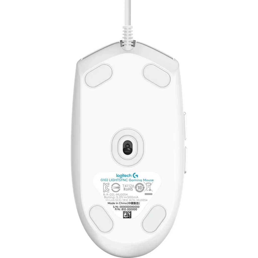 Мышь LOGITECH G102 LIGHTSYNC - WHITE - EER (910-005824) UA