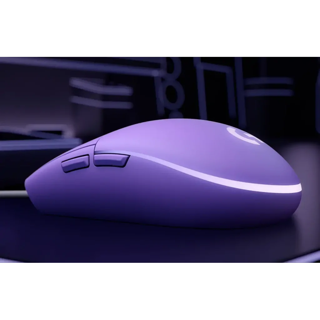Мышь LOGITECH G102 LIGHTSYNC - LILAC - EER (910-005854) UA