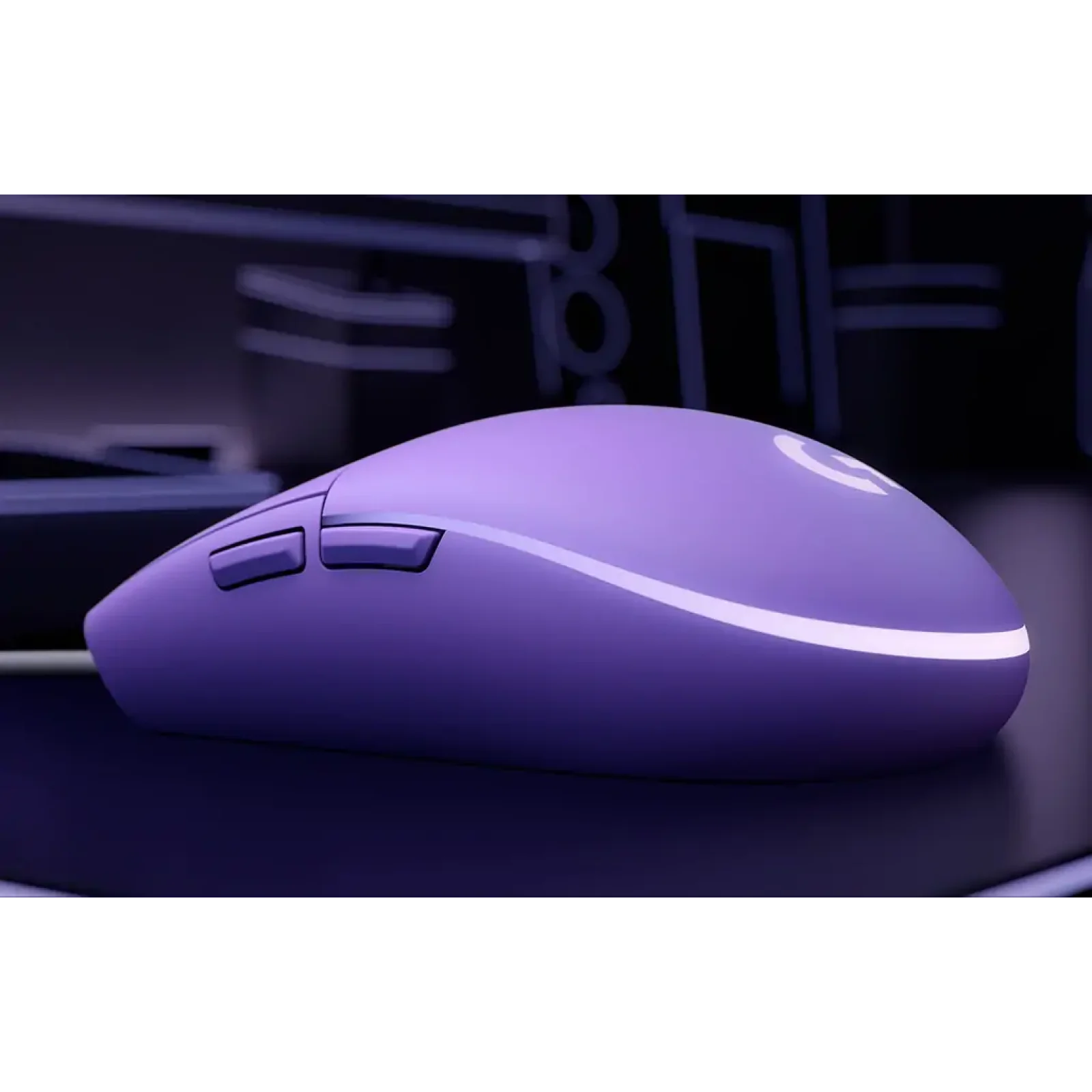 Мышь LOGITECH G102 LIGHTSYNC - LILAC - EER (910-005854) UA
