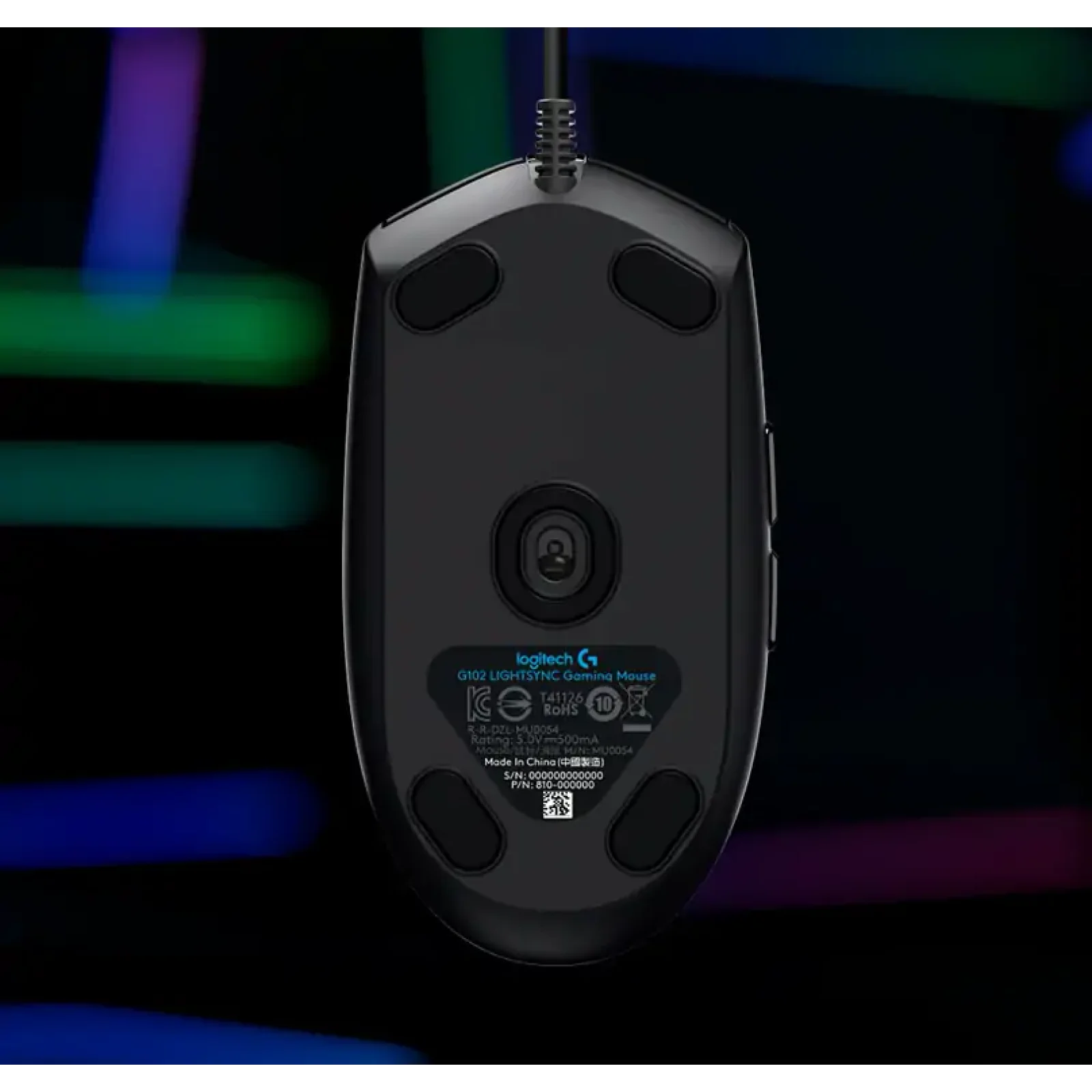 Мышь LOGITECH G102 LIGHTSYNC - LILAC - EER (910-005854) UA