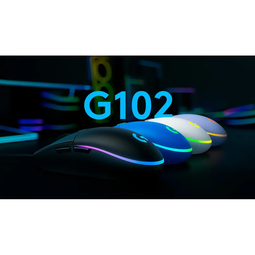 Мышь LOGITECH G102 LIGHTSYNC - LILAC - EER (910-005854) UA