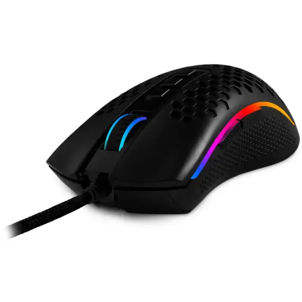 Миша REDRAGON Storm M808 RGB Optical, Ultralight чорна (77854) UA