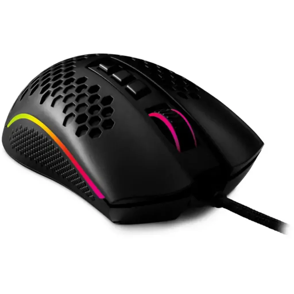 Миша REDRAGON Storm M808 RGB Optical, Ultralight чорна (77854) UA
