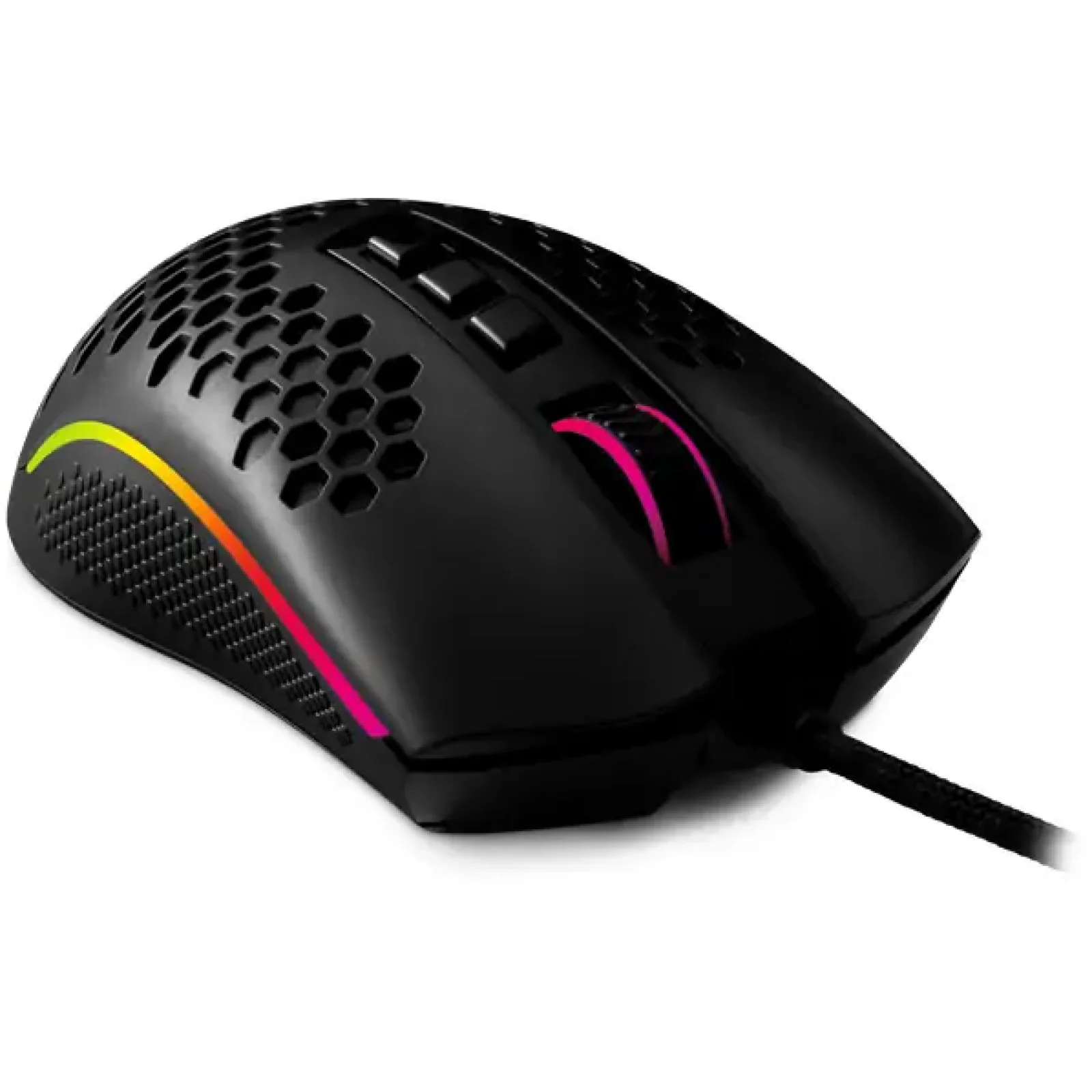 Мышь REDRAGON Storm M808 RGB Optical, Ultralight чорна (77854) UA