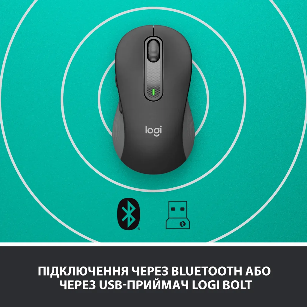 Мышь LOGITECH Signature M650 Wireless Graphite (910-006253) UA