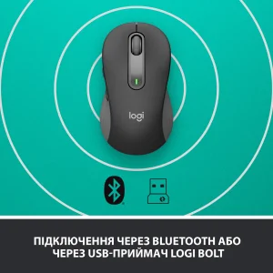 Мышь LOGITECH Signature M650 Wireless Graphite (910-006253) UA