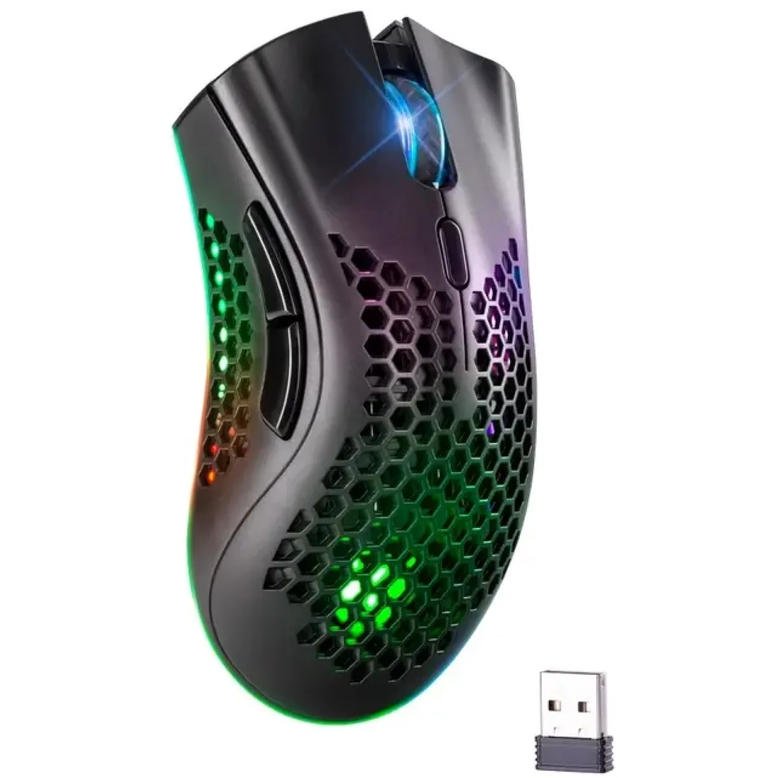Мышь DEFENDER Warlock GM-709L RGB, Black (52709) UA