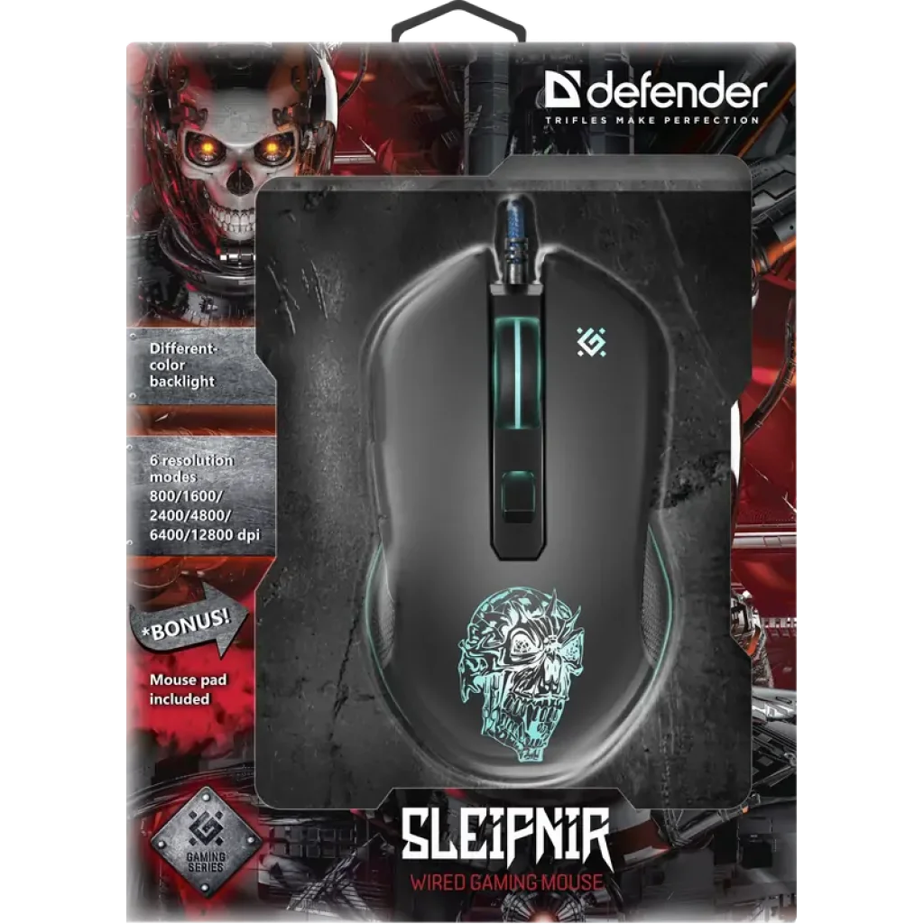 Мышь DEFENDER (52927) Sleipnir GM-927 UA