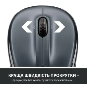 Миша LOGITECH M325s Wireless Dark Silver (910-006812) UA