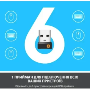 Мышь LOGITECH M325s Wireless Light Silver (910-006813) UA