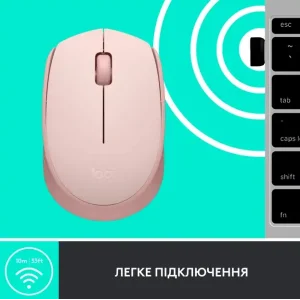 Мышь LOGITECH M171 Wireless Mouse - Rose UA