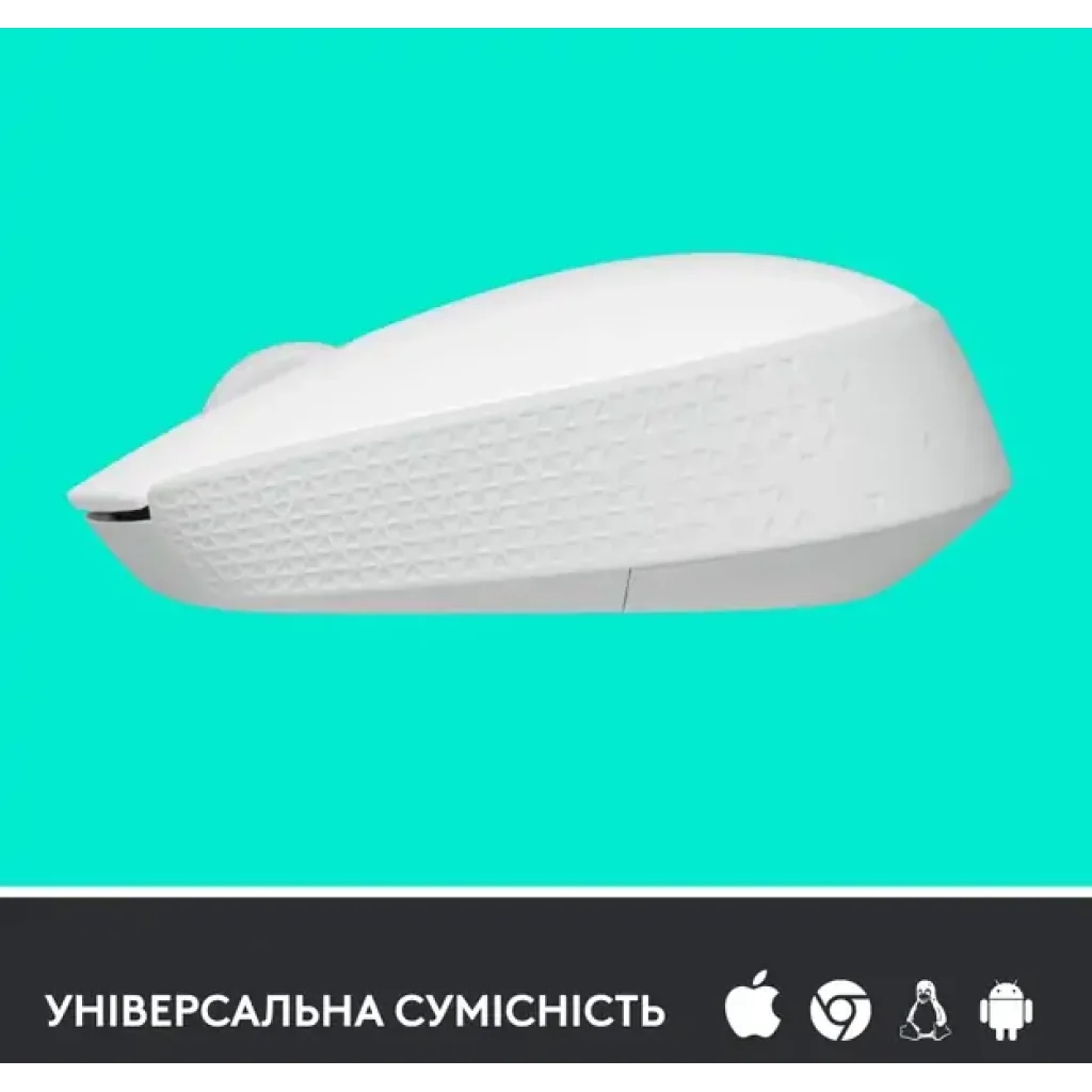Мышь LOGITECH M171 Wireless Mouse - White (910-006867) UA