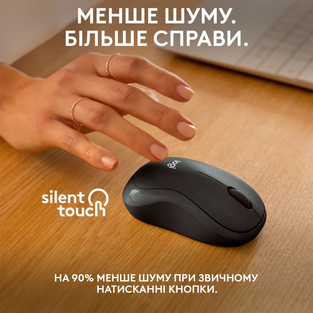 Мышь LOGITECH M240 Silent Bluetooth, Graphite UA