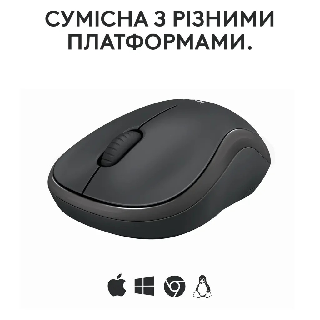 Мышь LOGITECH M240 Silent Bluetooth, Graphite UA