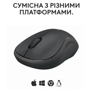 Мышь LOGITECH M240 Silent Bluetooth, Graphite UA