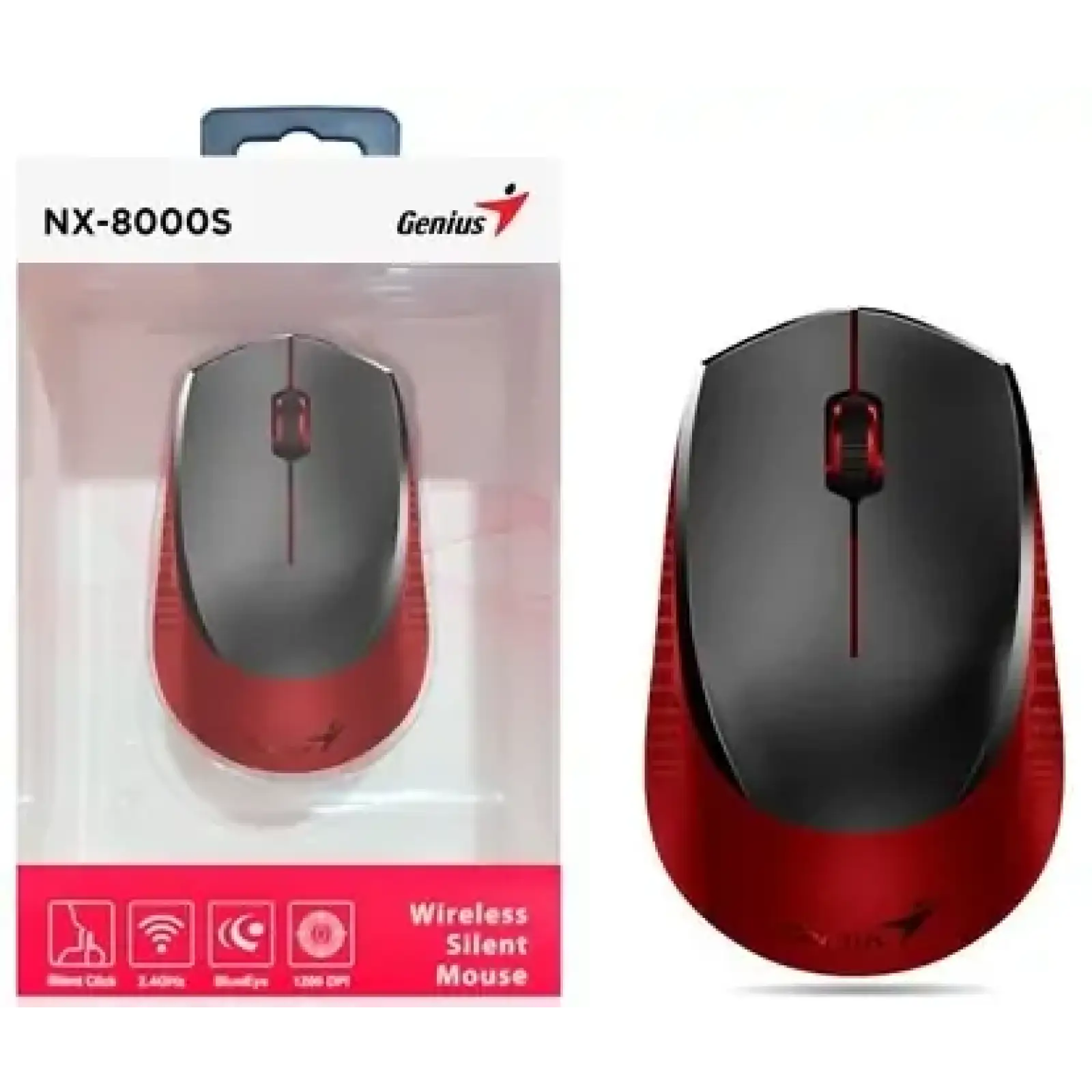 Мышь GENIUS NX-8000S RED UA