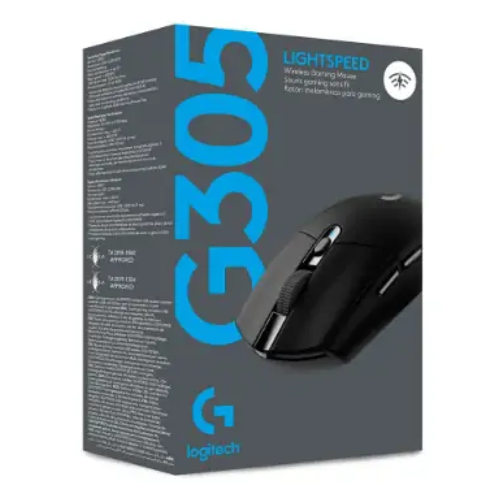 Мышь LOGITECH Wireless Gaming Mouse G305 Black UA