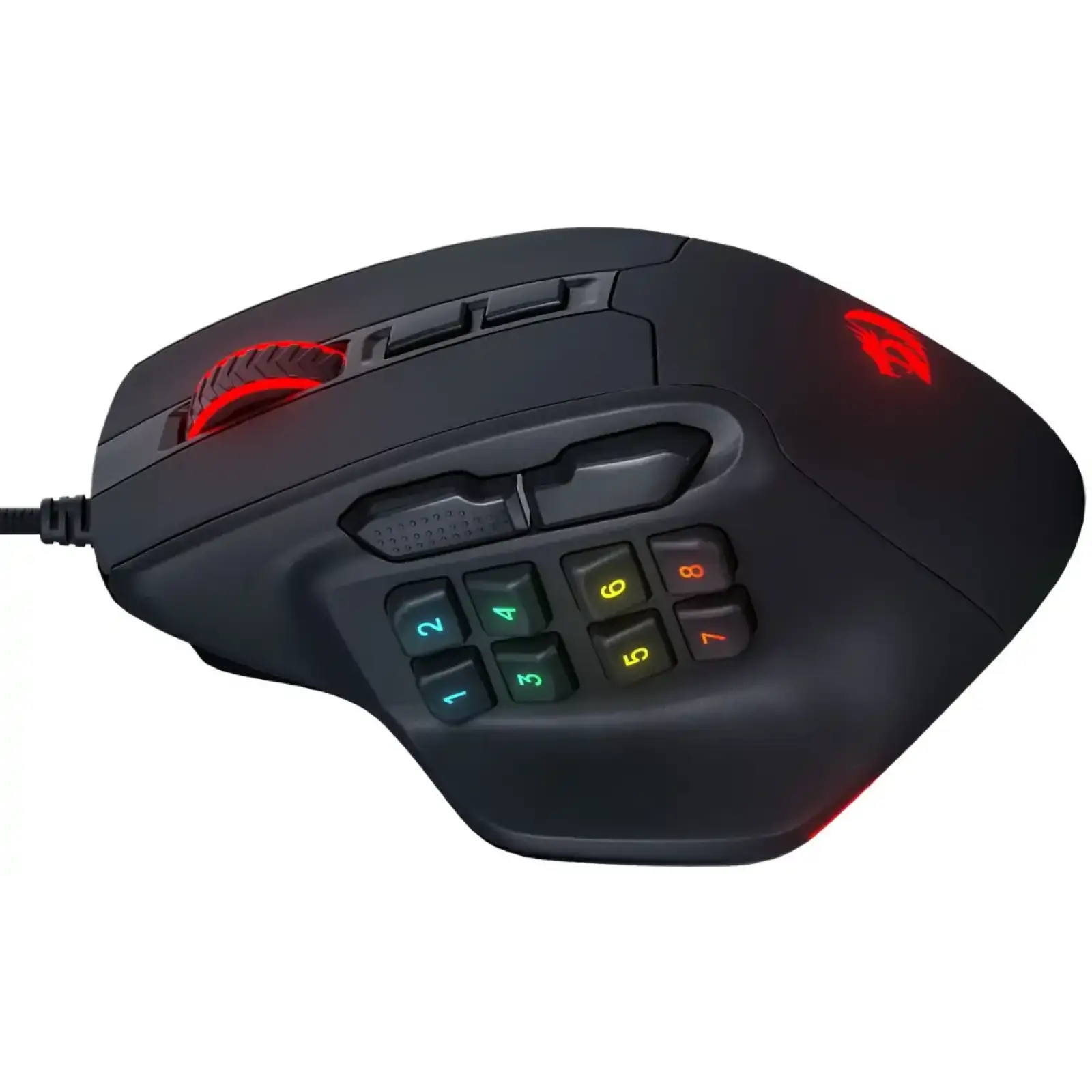 Миша REDRAGON (71276) Aatrox 12400 DPI, MMO, 15 клавіш UA