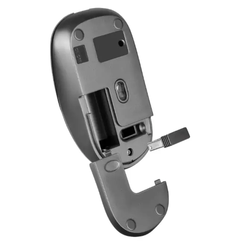 Мышь DEFENDER (52993) Wave MM-995, 4D, 800-1600dpi, GRAY, wireless, silent UA
