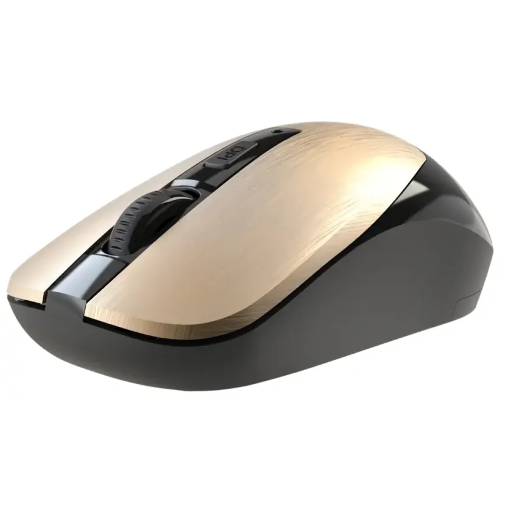 Мышь DEFENDER (52994) Wave MM-995, 4D, 800-1600dpi, GOLD, wireless, silent UA
