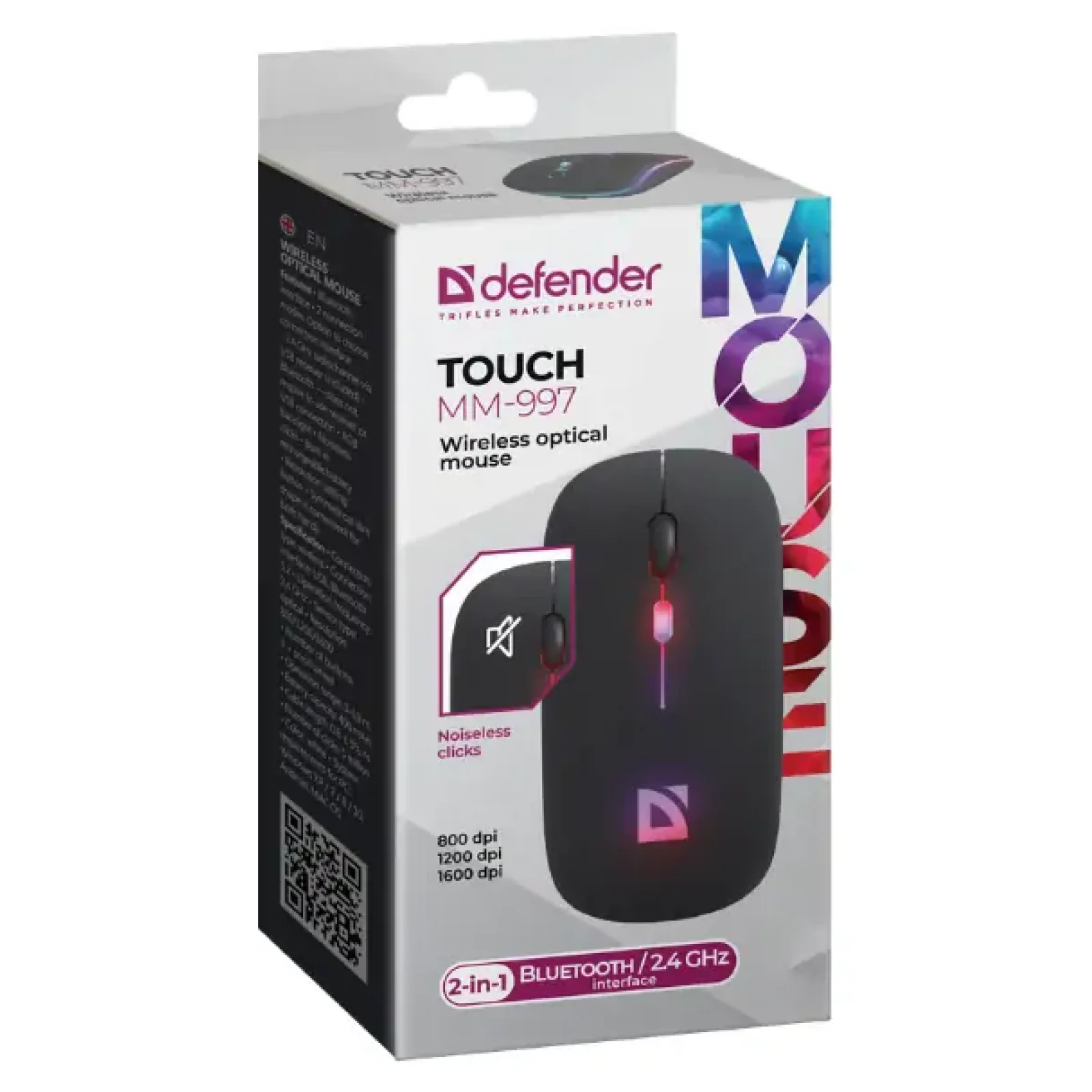Мышь Defender Touch MM-997 Black (52997) UA