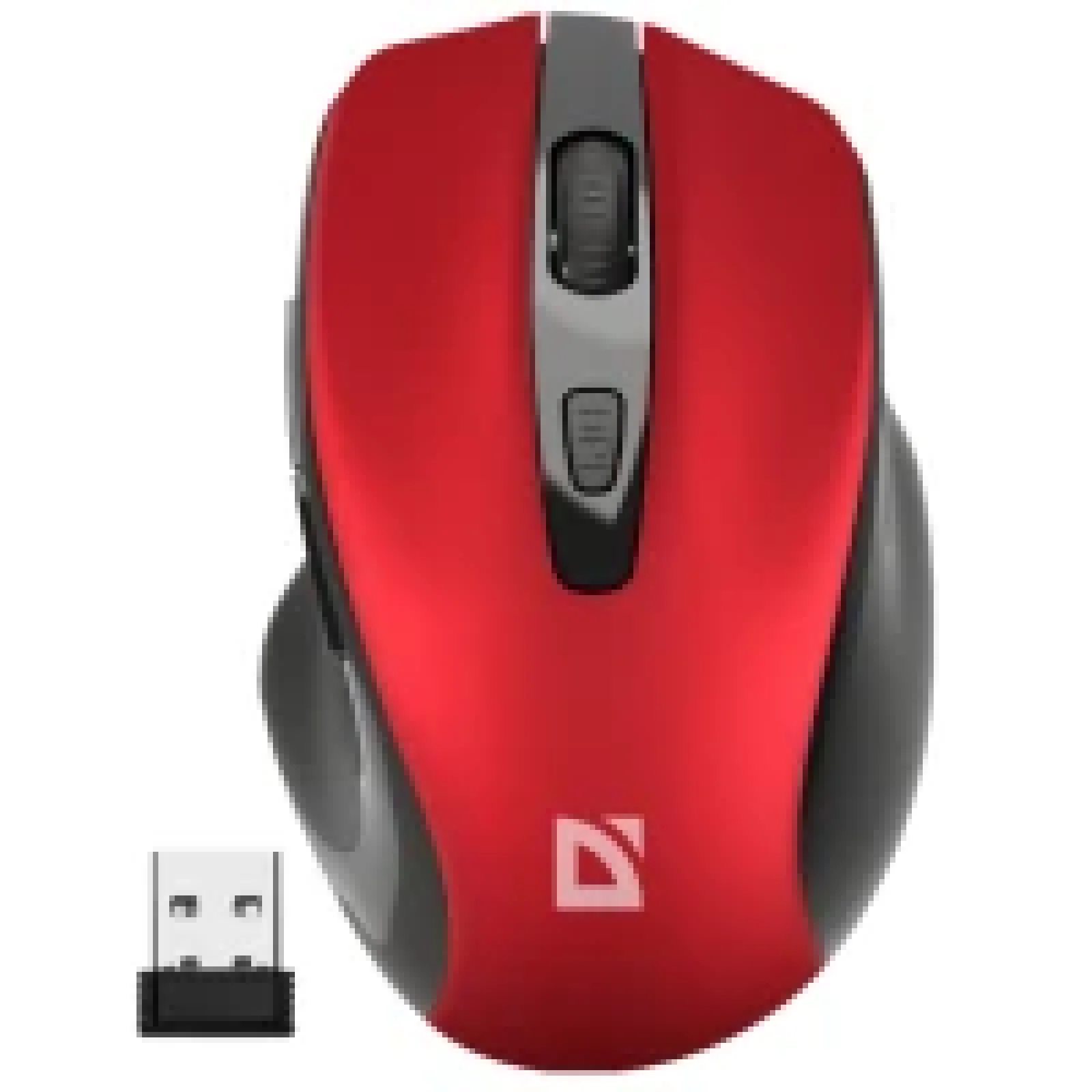 Миша DEFENDER (52052) Prime MB-053, 6D, 800-1600dpi, RED, wireless, silent UA