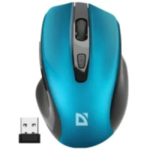 Миша DEFENDER (52054) Prime MB-053, 6D, 800-1600dpi, TURQUOISE, wireless, silent UA