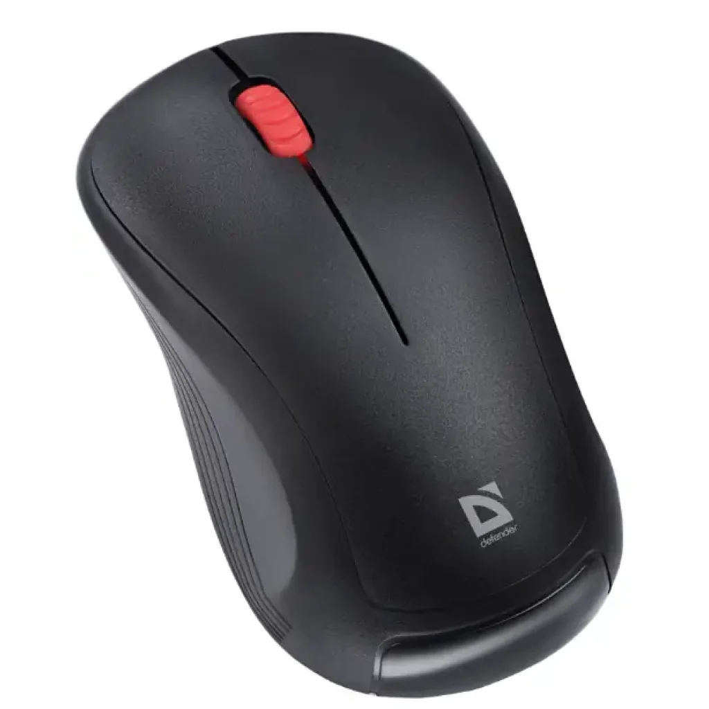 Мышь DEFENDER (52205) Bit MB-205, 3D, 1200dpi, BLACK, wireless, silent UA