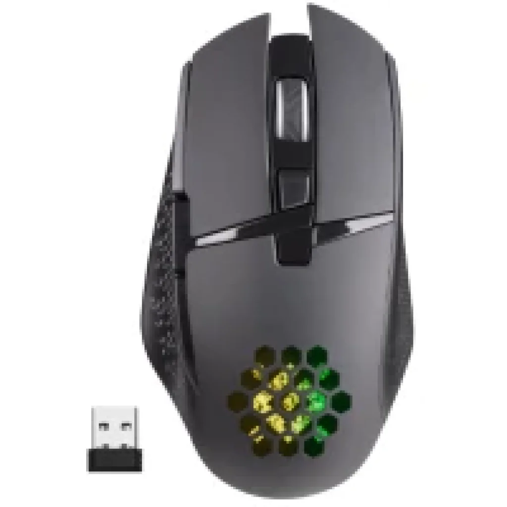 Мышь DEFENDER (52514) Glory GM-514, LED, 7D, 400 мАг, 3200dpi, BLACK, wireless UA