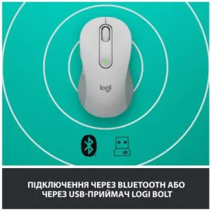 Мышь LOGITECH Signature M650 L Wireless Off-White (910-006238) UA